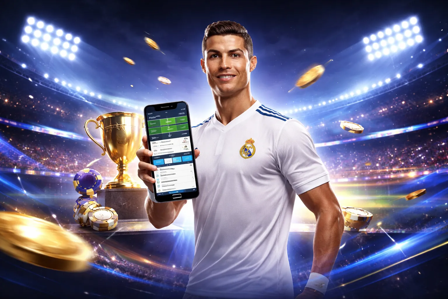 Hình ảnh lớn về an toàn dữ liệu, biểu tượng GDPR và logo 888 Bet App