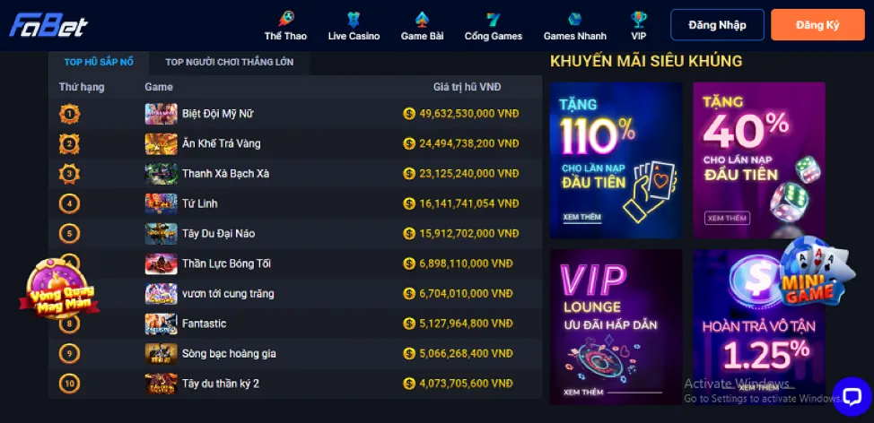 Các lợi ích của 888 bet app
